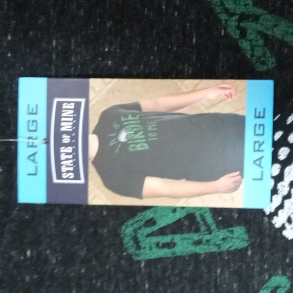 State of mind Ultra Soft Graphic Golfing Tee.  Cotton - Picture 3 of 5